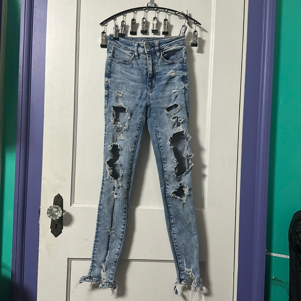 American Eagle Super Hi-Rise Jeggings